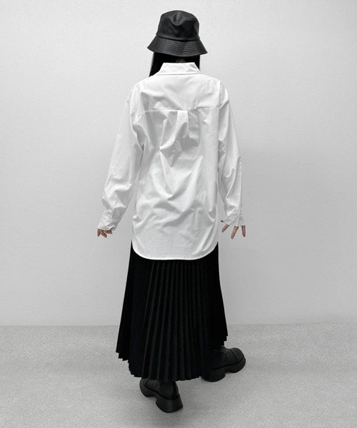 LVEU.（ラブユ.）の「High waist pleated skirt / ハイウエストプリーツスカート（スカート・レディース・ブラック・FREE）」の12枚目の写真