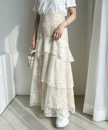 one after another NICE CLAUP | ティアードロングスカート(スカート)