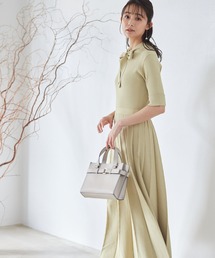 【プロフ必読を】 　ボウタイニットワンピース 半袖 73658017b_37_d_215.jpg