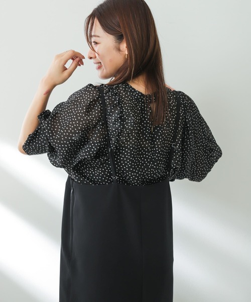 2WAYボリュームスリーブブラウス