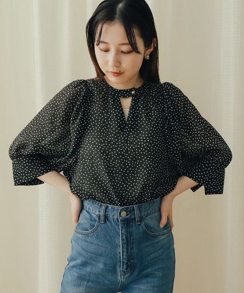 2WAYボリュームスリーブブラウス