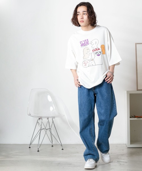 Mark Gonzales(マーク・ゴンザレス)の「★∴WEGO/別注マークゴンザレス グラフィックT(Tシャツ/カットソー・メンズ・その他3/その他2/その他1/その他4/その他6/その他5・LARGE/MEDIUM)」の9枚目の写真
