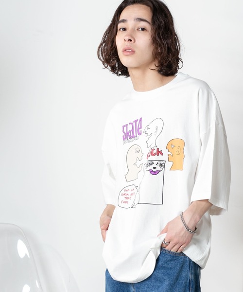 Mark Gonzales(マーク・ゴンザレス)の「★∴WEGO/別注マークゴンザレス グラフィックT(Tシャツ/カットソー・メンズ・その他3/その他2/その他1/その他4/その他6/その他5・LARGE/MEDIUM)」の21枚目の写真