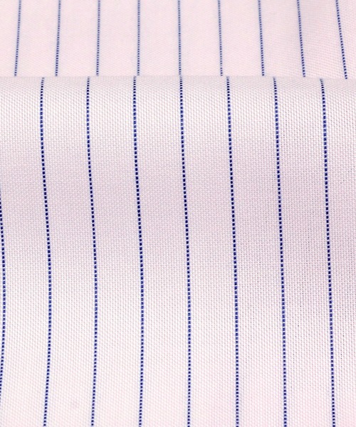 TOKYO SHIRTS（トウキョウシャツ）の「形態安定ノーアイロン スタンドカラー 七分袖ビジネスワイシャツ（ビジネスシャツ・レディース・ライトピンク・FREE）」の4枚目の写真