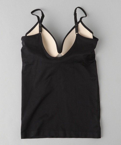 e/rm（イーアールエム）の「【e/rm・セレクト】cohan（コハン）シームレスブラキャミソール（ブラジャー・レディース・キャメル/ブラック・SMALL/MEDIUM）」の3枚目の写真