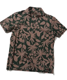 MEN'S BIGI | フラワープリントスキッパーポロシャツ(ポロシャツ)