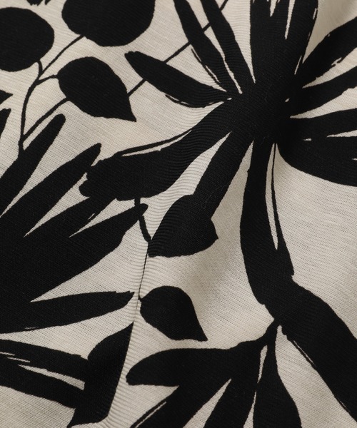 MEN'S BIGI（メンズビギ）の「フラワープリントスキッパーポロシャツ（ポロシャツ・メンズ・グリーン系その他/ホワイト系その他・01/02/03）」の8枚目の写真