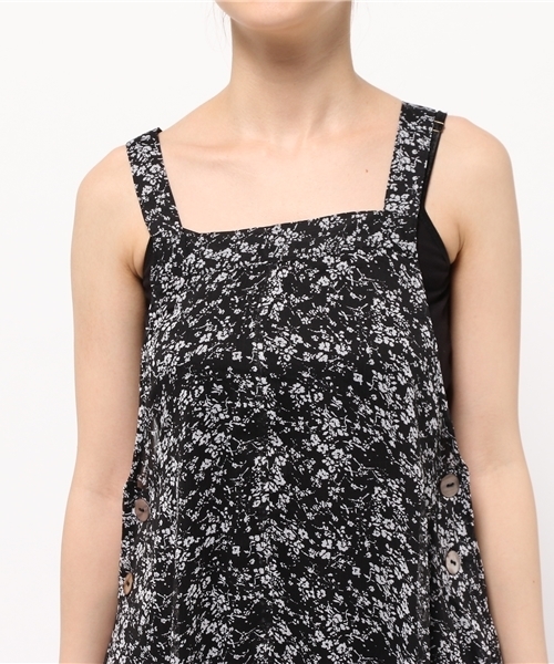 Kastane（カスタネ）の「【Kastane】柄シフォンマキシワンピース（ワンピース・レディース・ネイビー/ボルドー/ブラック・FREE）」の7枚目の写真