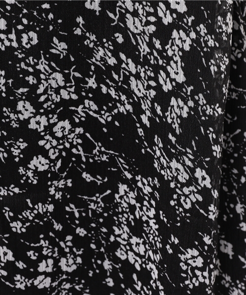 Kastane（カスタネ）の「【Kastane】柄シフォンマキシワンピース（ワンピース・レディース・ネイビー/ボルドー/ブラック・FREE）」の12枚目の写真