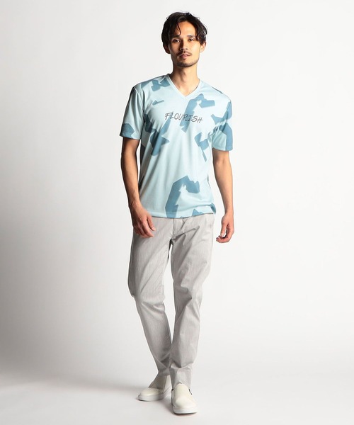 NICOLE CLUB FOR MEN（ニコルクラブフォーメン）の「ライトツイル　イージーチノパン（チノパンツ・メンズ・チャコール/オフホワイト/ピンク/ネイビー・MEDIUM/SMALL/LARGE/X-LARGE）」の6枚目の写真