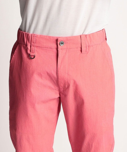 NICOLE CLUB FOR MEN（ニコルクラブフォーメン）の「ライトツイル　イージーチノパン（チノパンツ・メンズ・チャコール/オフホワイト/ピンク/ネイビー・MEDIUM/SMALL/LARGE/X-LARGE）」の11枚目の写真