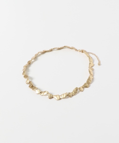 URBAN RESEARCH Sonny Label（アーバンリサーチサニーレーベル）の「ミックスシェイプチョーカー（チョーカー・レディース・ゴールド/シルバー・ONE）」の5枚目の写真