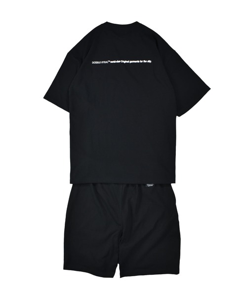 DOUBLE STEAL(ダブルスティール)の「ラグビーワッペン HWTシャツ(Tシャツ/カットソー・メンズ・ブラック/グレー/モスグリーン・MEDIUM/LARGE/X-LARGE)」の6枚目の写真