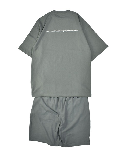 DOUBLE STEAL(ダブルスティール)の「ラグビーワッペン HWTシャツ(Tシャツ/カットソー・メンズ・ブラック/グレー/モスグリーン・MEDIUM/LARGE/X-LARGE)」の7枚目の写真