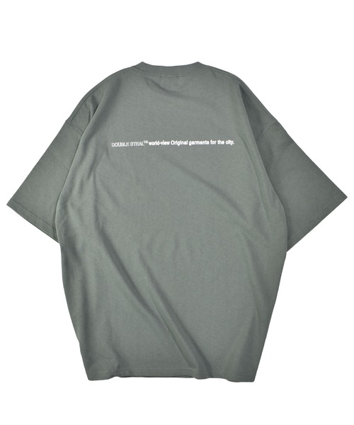 DOUBLE STEAL(ダブルスティール)の「ラグビーワッペン HWTシャツ(Tシャツ/カットソー・メンズ・ブラック/グレー/モスグリーン・MEDIUM/LARGE/X-LARGE)」の11枚目の写真