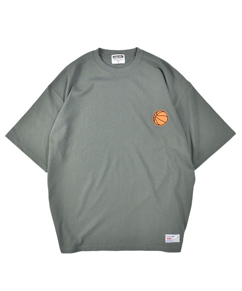 DOUBLE STEAL(ダブルスティール)の「ラグビーワッペン HWTシャツ(Tシャツ/カットソー・メンズ・ブラック/グレー/モスグリーン・MEDIUM/LARGE/X-LARGE)」の14枚目の写真