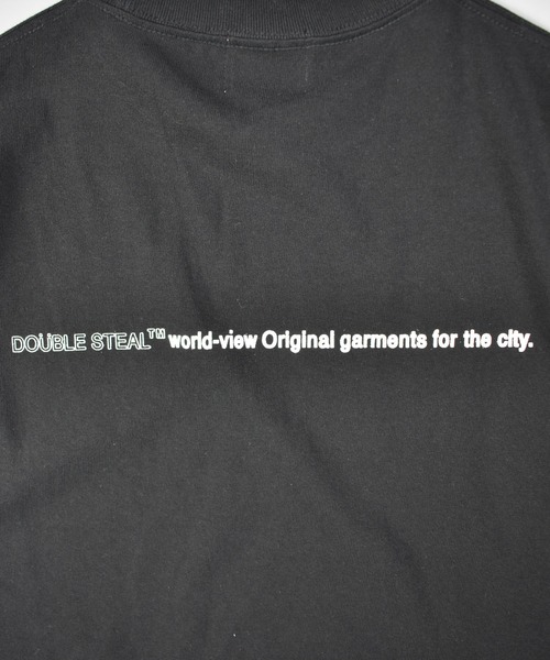 DOUBLE STEAL(ダブルスティール)の「ラグビーワッペン HWTシャツ(Tシャツ/カットソー・メンズ・ブラック/グレー/モスグリーン・MEDIUM/LARGE/X-LARGE)」の15枚目の写真
