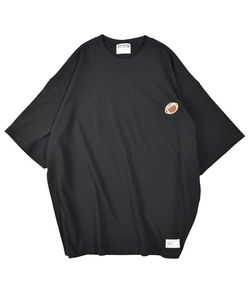 DOUBLE STEAL(ダブルスティール)の「ラグビーワッペン HWTシャツ(Tシャツ/カットソー・メンズ・ブラック/グレー/モスグリーン・MEDIUM/LARGE/X-LARGE)」の19枚目の写真