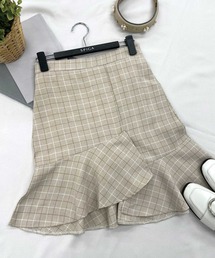 SPIGA | ｷﾞﾝｶﾞﾑﾌﾘﾙｲﾚｷﾞｭﾗｰSK(スカート)