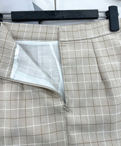 SPIGA（スピーガ）の「ｷﾞﾝｶﾞﾑﾌﾘﾙｲﾚｷﾞｭﾗｰSK（スカート・レディース・ベージュ・MEDIUM/SMALL）」の9枚目の写真