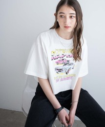 WEGO/ヴィンテージグラフィックショートTシャツ