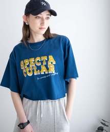 WEGO/ヴィンテージグラフィックショートTシャツ