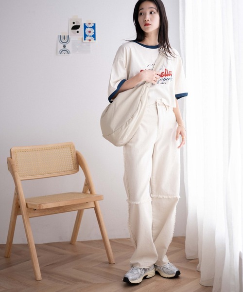 WEGO(ウィゴー)の「WEGO/ヴィンテージグラフィックショートTシャツ(Tシャツ/カットソー・レディース・ホワイト系その他/スミクロ/ネイビー/ホワイト/その他3/ベージュ/その他2/その他1/その他9/その他6/その他7/その他5/その他4/その他8/その他10/その他11/その他12・SMALL/MEDIUM)」の18枚目の写真