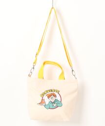 【CONVERSE】WANPAKU HOUSE 2WAY TOTE TOTE BAG/2wayトートバッグ/手提げ/肩掛け/斜め掛け/ショルダー/カバン/コンバース