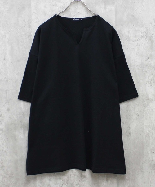 SHISKY（シスキー）の「【USAコットン】無地T（Tシャツ/カットソー・メンズ・グレー系その他/ベージュ/ベージュ系その他2/グレー系その他2/グリーン系その他/ベージュ系その他/ホワイト系その他2/ダークグリーン/チャコール/オフホワイト/ブラック/ネイビー系1/ネイビー系/ネイビー/ブラック系その他2/ブラック系その他/グリーン系その他2/ホワイト系その他・L/XL/M）」の6枚目の写真