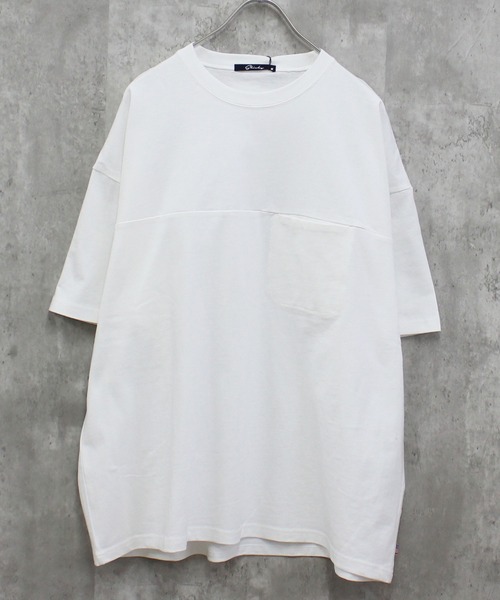 SHISKY（シスキー）の「【USAコットン】無地T（Tシャツ/カットソー・メンズ・グレー系その他/ベージュ/ベージュ系その他2/グレー系その他2/グリーン系その他/ベージュ系その他/ホワイト系その他2/ダークグリーン/チャコール/オフホワイト/ブラック/ネイビー系1/ネイビー系/ネイビー/ブラック系その他2/ブラック系その他/グリーン系その他2/ホワイト系その他・L/XL/M）」の2枚目の写真