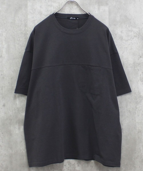 SHISKY（シスキー）の「【USAコットン】無地T（Tシャツ/カットソー・メンズ・グレー系その他/ベージュ/ベージュ系その他2/グレー系その他2/グリーン系その他/ベージュ系その他/ホワイト系その他2/ダークグリーン/チャコール/オフホワイト/ブラック/ネイビー系1/ネイビー系/ネイビー/ブラック系その他2/ブラック系その他/グリーン系その他2/ホワイト系その他・L/XL/M）」の9枚目の写真