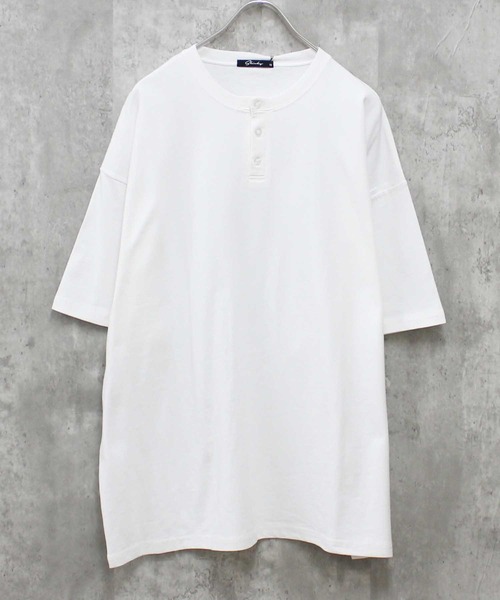 SHISKY（シスキー）の「【USAコットン】無地T（Tシャツ/カットソー・メンズ・グレー系その他/ベージュ/ベージュ系その他2/グレー系その他2/グリーン系その他/ベージュ系その他/ホワイト系その他2/ダークグリーン/チャコール/オフホワイト/ブラック/ネイビー系1/ネイビー系/ネイビー/ブラック系その他2/ブラック系その他/グリーン系その他2/ホワイト系その他・L/XL/M）」の4枚目の写真