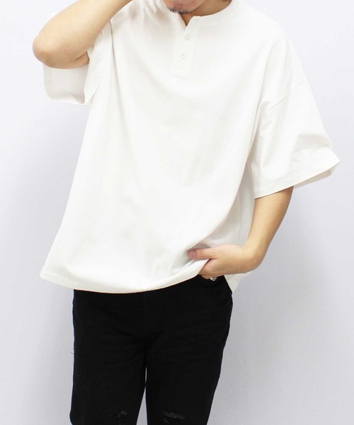 SHISKY（シスキー）の「【USAコットン】無地T（Tシャツ/カットソー・メンズ・グレー系その他/ベージュ/ベージュ系その他2/グレー系その他2/グリーン系その他/ベージュ系その他/ホワイト系その他2/ダークグリーン/チャコール/オフホワイト/ブラック/ネイビー系1/ネイビー系/ネイビー/ブラック系その他2/ブラック系その他/グリーン系その他2/ホワイト系その他・L/XL/M）」の21枚目の写真