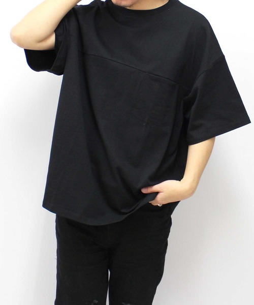 SHISKY（シスキー）の「【USAコットン】無地T（Tシャツ/カットソー・メンズ・グレー系その他/ベージュ/ベージュ系その他2/グレー系その他2/グリーン系その他/ベージュ系その他/ホワイト系その他2/ダークグリーン/チャコール/オフホワイト/ブラック/ネイビー系1/ネイビー系/ネイビー/ブラック系その他2/ブラック系その他/グリーン系その他2/ホワイト系その他・L/XL/M）」の22枚目の写真