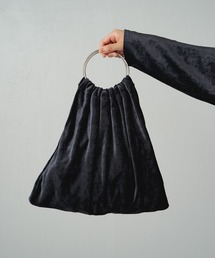 earthy | ベロアリングBAG(ハンドバッグ)