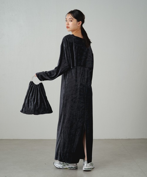 earthy（アーシー）の「ベロアリングBAG（ハンドバッグ・レディース・キャメル/ブラウン/アイボリー/ブラック・FREE）」の12枚目の写真