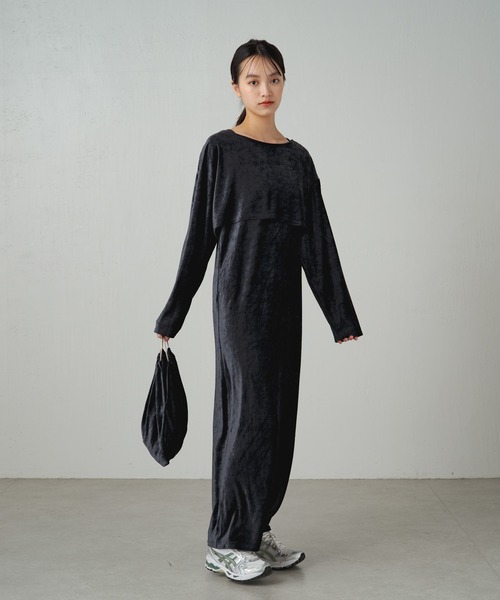 earthy（アーシー）の「ベロアリングBAG（ハンドバッグ・レディース・キャメル/ブラウン/アイボリー/ブラック・FREE）」の10枚目の写真