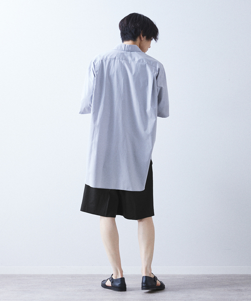 allery(アレリー)の「【allery / アレリ―】コットンリネン ショーツ(その他パンツ・メンズ・ベージュ/ブルー系その他/ブラック・LARGE/MEDIUM/SMALL)」の12枚目の写真