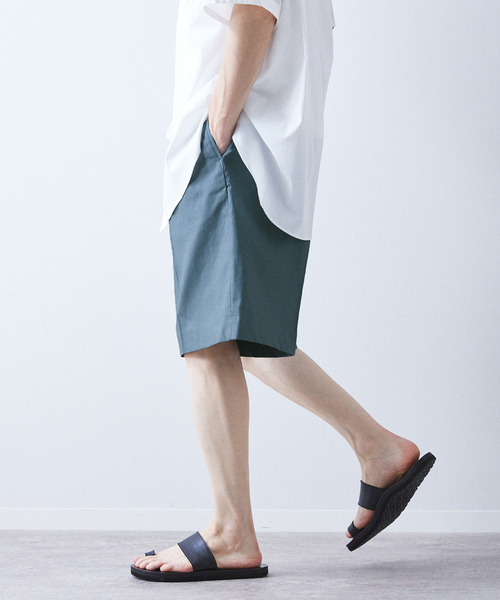 allery(アレリー)の「【allery / アレリ―】コットンリネン ショーツ(その他パンツ・メンズ・ベージュ/ブルー系その他/ブラック・LARGE/MEDIUM/SMALL)」の19枚目の写真
