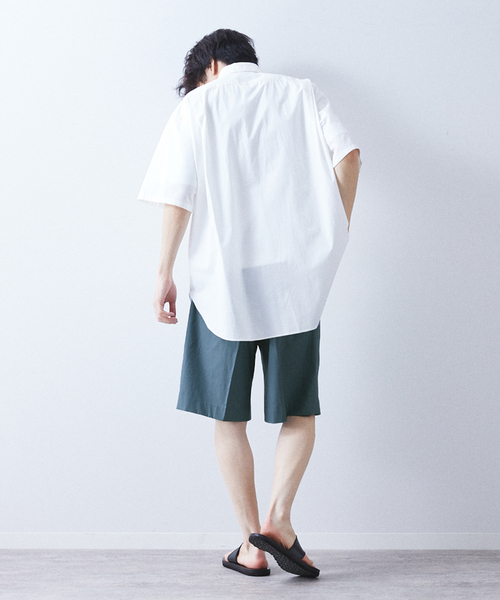 allery(アレリー)の「【allery / アレリ―】コットンリネン ショーツ(その他パンツ・メンズ・ベージュ/ブルー系その他/ブラック・LARGE/MEDIUM/SMALL)」の21枚目の写真