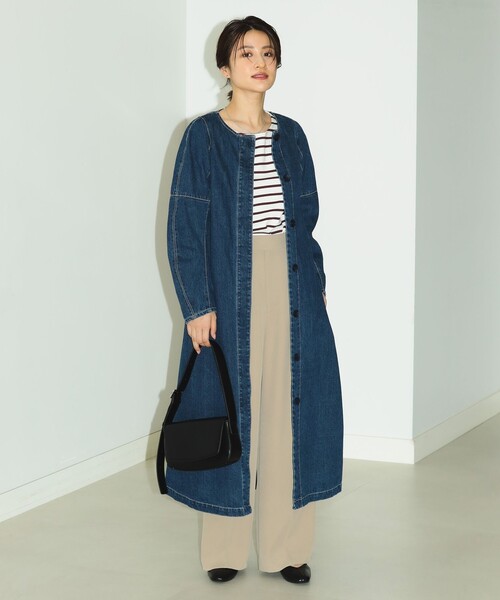 【美品】  DENIM コート デニムコート DECOY｜クロスプラス公式通販サイト