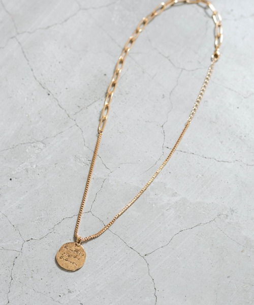 nemne store（ネンネストア）の「【accessory】コインネックレス（ネックレス・レディース・ゴールド/シルバー・フリー）」の11枚目の写真