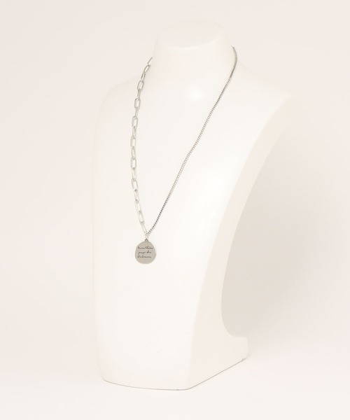 nemne store（ネンネストア）の「【accessory】コインネックレス（ネックレス・レディース・ゴールド/シルバー・フリー）」の4枚目の写真