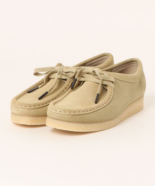 Ungrid（アングリッド）の「【Ca】CLARKS Wallabee（モカシン/デッキシューズ・レディース・ブラック/ベージュ・24.5/23.5/22.5）」の2枚目の写真