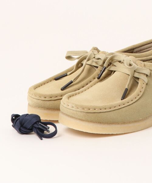 Ungrid（アングリッド）の「【Ca】CLARKS Wallabee（モカシン/デッキシューズ・レディース・ブラック/ベージュ・24.5/23.5/22.5）」の6枚目の写真