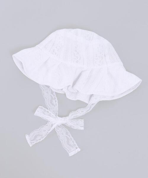 PHILLY（フィリー）の「レースフリルハット（ハット・レディース・ホワイト/ブラック・FREE）」の19枚目の写真