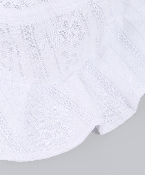 PHILLY（フィリー）の「レースフリルハット（ハット・レディース・ホワイト/ブラック・FREE）」の12枚目の写真