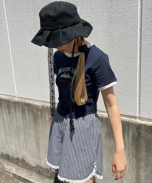 PHILLY（フィリー）の「レースフリルハット（ハット・レディース・ホワイト/ブラック・FREE）」の16枚目の写真