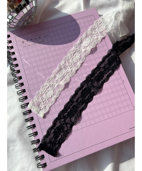 PHILLY（フィリー）の「レースフリルハット（ハット・レディース・ホワイト/ブラック・FREE）」の14枚目の写真