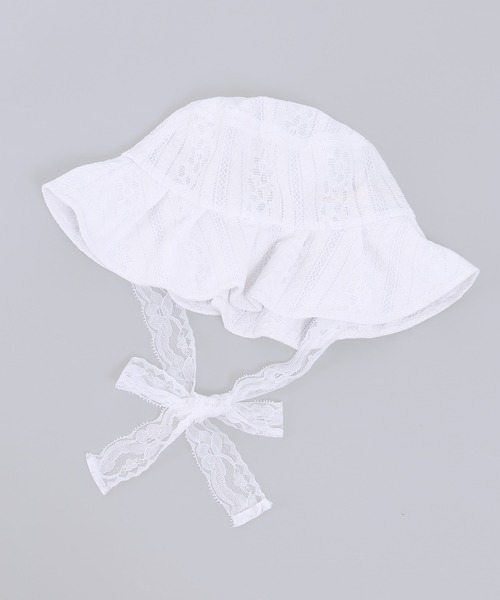 PHILLY（フィリー）の「レースフリルハット（ハット・レディース・ホワイト/ブラック・FREE）」の18枚目の写真